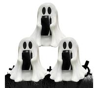 Cute Ghost Drink Holder, Halloween Coke Ghost Drink Holder, Spookily Drink Holders for Cola and Practical, Swap Cans Anytime, Personalized Desktop Decoration (3pcs,11.3 * 10.2 * 15cm)