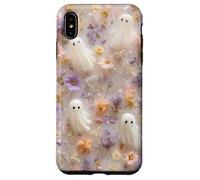 Cute Ghost Floral Aesthetic Spooky Art Girly 3-D Case for iPhone XS Max