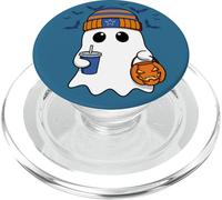 Cute Ghost Halloween Spirit Trick or Treating Spooky Fun PopSockets PopGrip for MagSafe