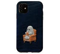 Cute Ghost Knitting for Halloween Homebodies Case for iPhone 11