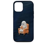Cute Ghost Knitting for Halloween Homebodies Case for iPhone 12/12 Pro