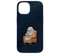 Cute Ghost Knitting for Halloween Homebodies Case for iPhone 14