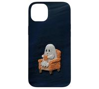 Cute Ghost Knitting for Halloween Homebodies Case for iPhone 14 Plus