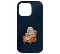 Cute Ghost Knitting for Halloween Homebodies Case for iPhone 14 Pro Max