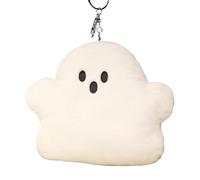 Cute Ghost Pillow - Soft Spooky Ghost Plush Stuffed Doll, Halloween Ghosts plusshie | Cozy Milk Flannel Decorative Throw Pillow, Cute Plush Toy for Sofa Bed Couch Car Office Home Interior Decor