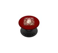 Cute Ghost Pink Cowboy Hat Breast Cancer Awareness. PopSockets Adhesive PopGrip