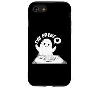 Cute Ghost Playing Ouija Board Gothic Ouija Pagan Satanic Case for iPhone SE (2020) / 7/8