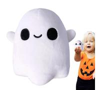 Cute Ghost Plush | Soft Cuddly Ghost Stuffed Animal,Kids Bedtime Doll Hugging Companion for Apartment Dorm Home Travel Study Car Interior