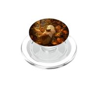 Cute Ghost Pumpkin Fall Autumn Sunflower Bookish Library PopSockets PopGrip for MagSafe