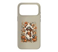 Cute Ghost Raccoon Pumpkin Latte Halloween Coffee Design Case for iPhone 17 Pro Max