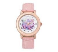 Cute Ghost Women's PU Leather Band Quartz Watch | Elegant Watches