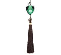 Cute Ghosts Aliens Automotive Interior Mirrors Hanging Crystal Pendant Lucky Charm Car Rearview Ornament Love