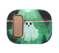 Cute Ghosts Aliens Compatible with Airpod Pro 1/2 Case PC Scratch-Resistant Drop-Proof Protective Cover with Secure Buckle