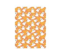 Cute Ghosts Halloween Baby Crib Sheets for Boys Girls Soft Toddler Standard Mattress Fitted Bed Sheet 28in x 52in