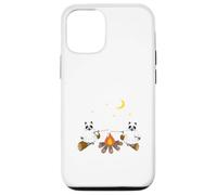 Cute Ghosts Raccoon Camping Case for iPhone 12/12 Pro