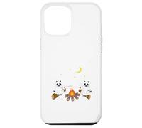 Cute Ghosts Raccoon Camping Case for iPhone 12 Pro Max