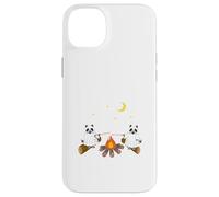 Cute Ghosts Raccoon Camping Case for iPhone 14 Plus