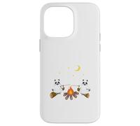 Cute Ghosts Raccoon Camping Case for iPhone 14 Pro Max