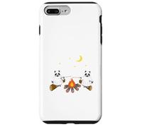 Cute Ghosts Raccoon Camping Case for iPhone 7 Plus/8 Plus