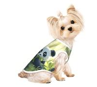 Cute Giant Panda Dog Shirt Vest Lightweight Stretchy - Soft Lightweight Breathable for Puppies Small Medium Dogs, Kitten, Cats,