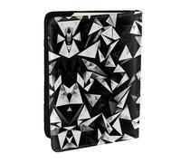 Cute giant panda Passport Holder for Travel - Passport Case for Men & Women Travel Document Organizer Credit Cards Case, Black And White Glass, One Size