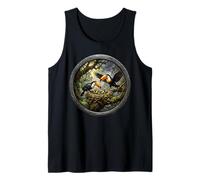 Cute Giant Toucan Bird Watcher in the Jungle Toucans Birds Tank Top