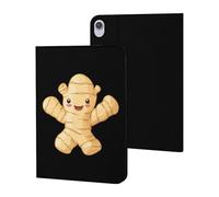 Cute Ginger Root Slim Tablet Cases Compatible with iPad Series Without Pencil Holder Protective Cover Compatible with ipad Mini6 (8.3in)