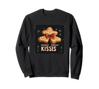 Cute Gingerbread Kisses Look Sweatshirt