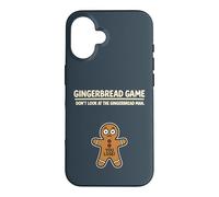 Cute Gingerbread Man Game Don’t Look at the Gingerbread Man Case for iPhone 16