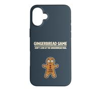 Cute Gingerbread Man Game Don’t Look at the Gingerbread Man Case for iPhone 16 Plus
