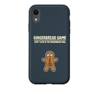 Cute Gingerbread Man Game Don’t Look at the Gingerbread Man Case for iPhone XR
