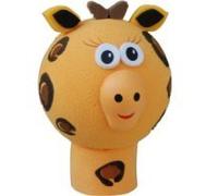 Cute Giraffe Car Aerial Ball Antenna Topper OR Dashboard Wobbler! (one P&P charge no matter how many items you buy from Aerialballs.)