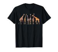 Cute Giraffe Design For Men Women Safari Zoo Giraffe Lovers T-Shirt