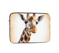 Cute Giraffe Laptop Case Sleeve Water Resistant Laptop Bag Men Women Shockproof Protective Notebook Case 13 inch