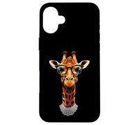 Cute giraffe with RGB Collar Ruth Bader Ginsburg Case for iPhone 16 Plus