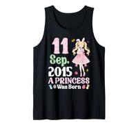 Cute Girl 11 Years Old in September 2015 A Princess was Born Tank Top