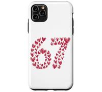 Cute Girls 67 Valentine’s Day Heart 67 - Viral Six Seven Case for iPhone 11 Pro Max