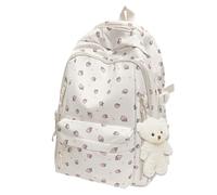 Cute Girls Backpack,Strawberry Motif School Ethics Backpack For Teens | Bookbag Organization And Storage For Kids Women Middle School College Christmas Birthday Travel