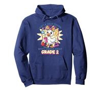 Cute Girly Back to School Grade 2 Silly Goose Second Grade Pullover Hoodie