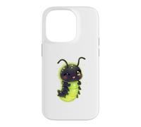 Cute Glow Worm Case for iPhone 14 Pro