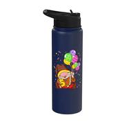 Cute Gnome Happy 5th Birthday Stainless Steel Insulated Water Bottle