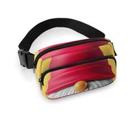 Cute Gnome Hat Waist Bag Fashion Fanny Bag with Adjustable Strap for Outdoor Workout Cycling Unisex, white, 20x13cm, Waist Bag