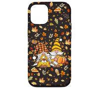Cute gnomes couple with pumpkin spice Fall Yall autumn gnome Case for iPhone 12/12 Pro