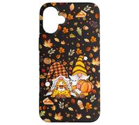 Cute gnomes couple with pumpkin spice Fall Yall autumn gnome Case for iPhone 16 Plus