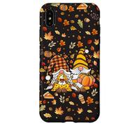 Cute gnomes couple with pumpkin spice Fall Yall autumn gnome Case for iPhone XS Max