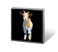 Cute Goat Funny Lapel Tie Pin Buttons Brooch Badge Pin Clothes Hat Accessories for Men Women