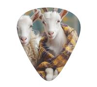 Cute Goat - Guitar Picks-12 Pack Includes Thin, Medium & Heavy Gauges, Best Gift for Guitar Lovers