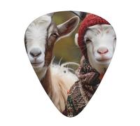 Cute Goat - Guitar Picks-12 Pack Includes Thin, Medium & Heavy Gauges, Best Gift for Guitar Lovers
