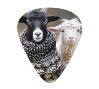 Cute Goat - Guitar Picks-12 Pack Includes Thin, Medium & Heavy Gauges, Best Gift for Guitar Lovers