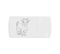 'Cute Goat Kid' Pill Box with Tablet Splitter (PI00034291)